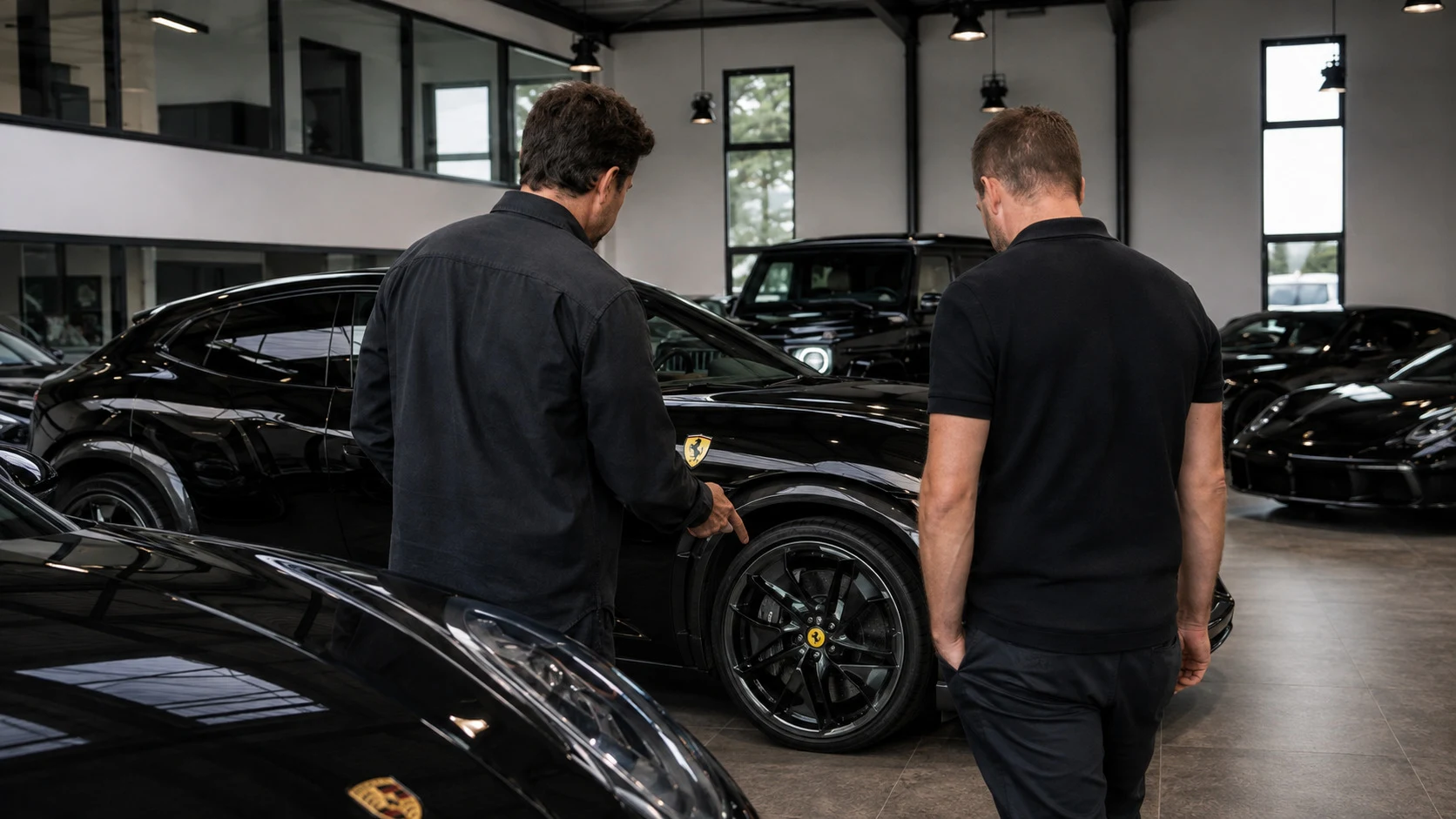 Persönliche Fahrzeugberatung im Showroom der MT Autobörse